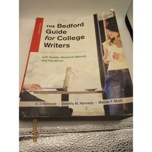 The Bedford Guide for College Writers 10th Ed. Reader Research Manual Handbook